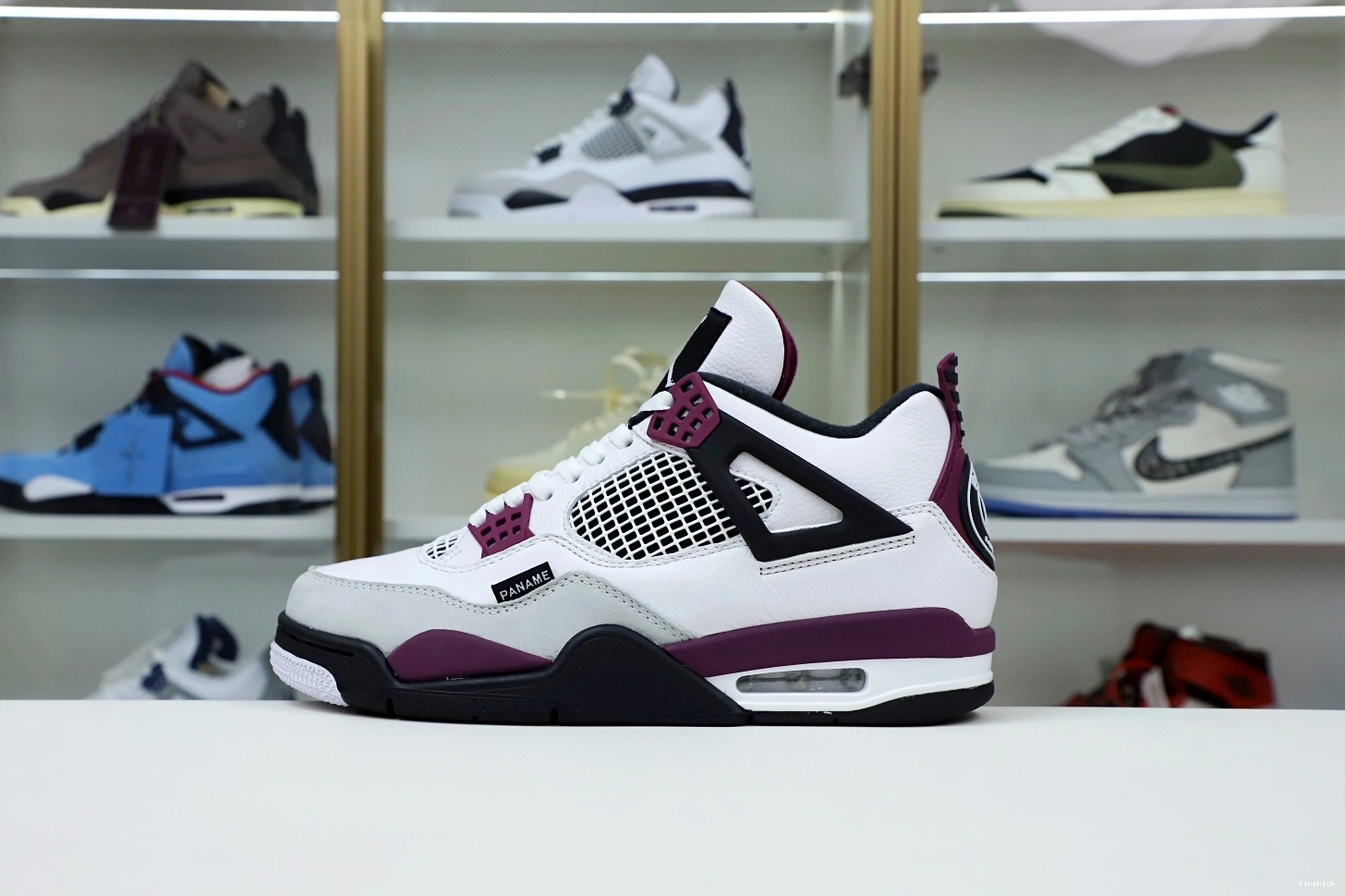 X JORDAN RETRO 'BORDEAUX' 4 SAINT-GERMAIN AIR JORDAN PARIS AIR 0713